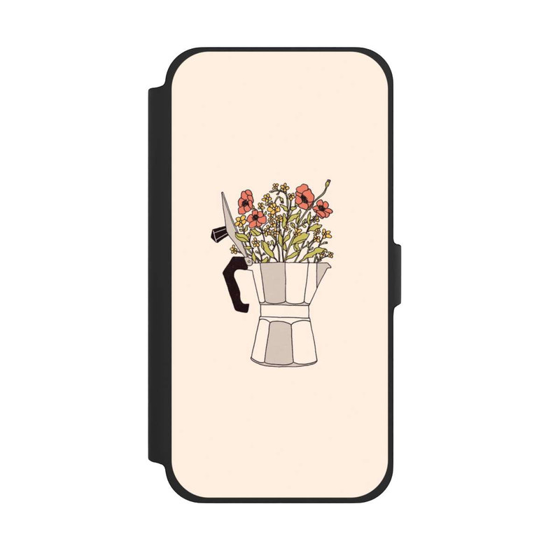 iPhone 13 Pro Max NIVOflip Fleurs Moka