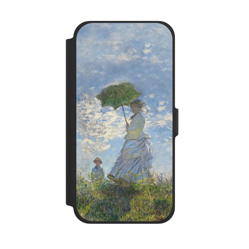 iPhone 13 Pro Max NIVOflip Frau mit Sonnenschirm - Monet