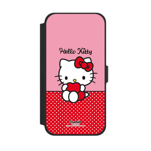 Apple iPhone 13 Pro Max NIVOflip Hello Kitty sitzend mit Herz