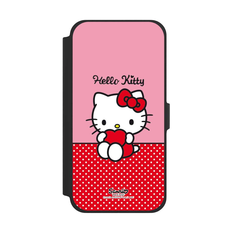 iPhone 13 Pro Max NIVOflip Hello Kitty sitzend mit Herz