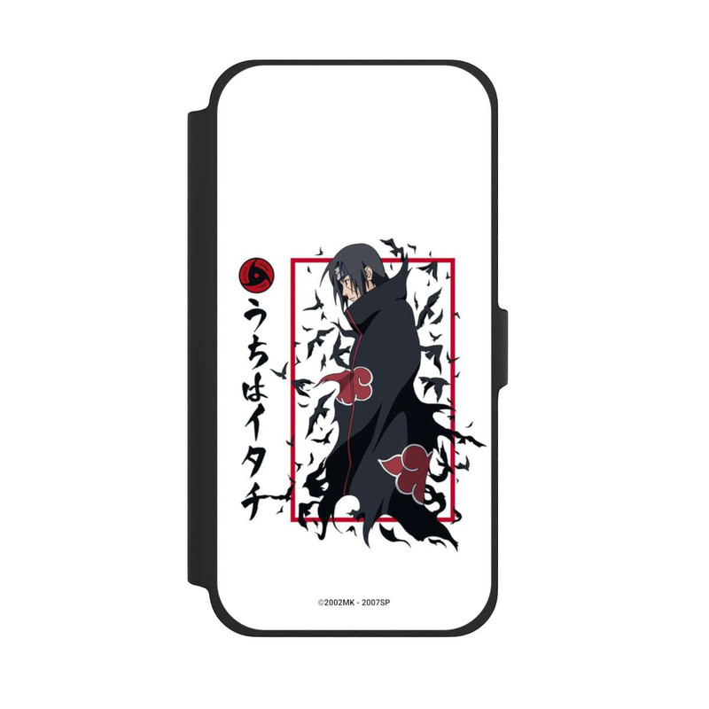 iPhone 13 Pro Max NIVOflip Itachi Krähen Weiß