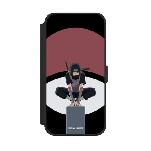 Apple iPhone 13 Pro Max NIVOflip Itachi Uchiha Symbol schwarz