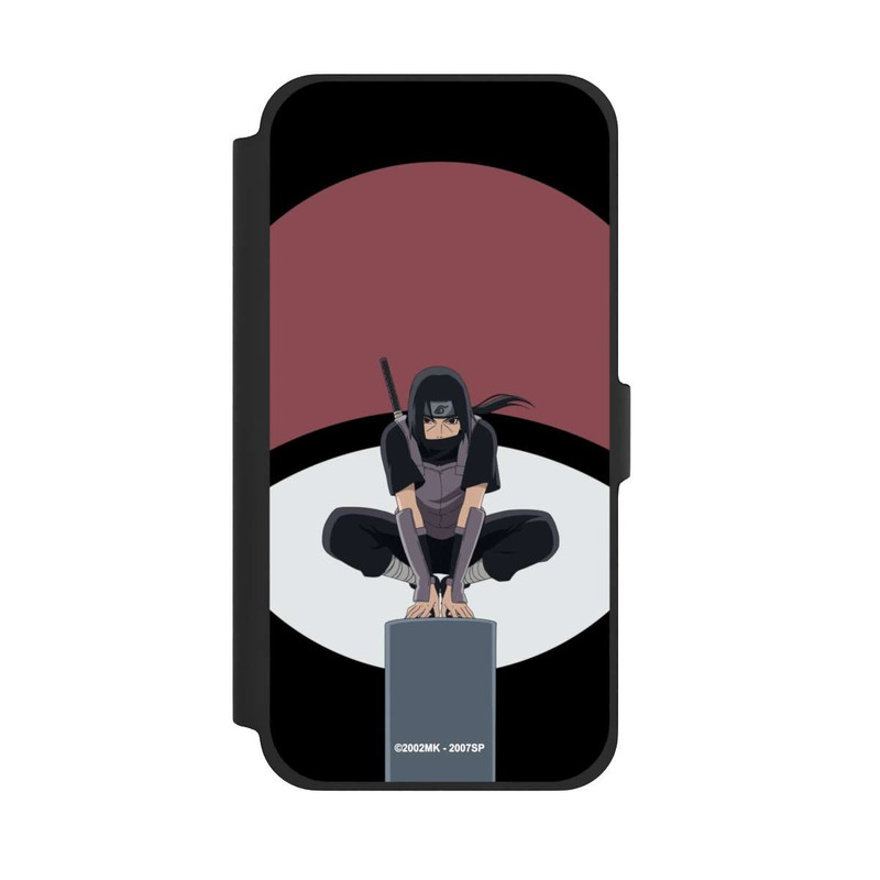 iPhone 13 Pro Max NIVOflip Itachi Uchiha Symbol schwarz