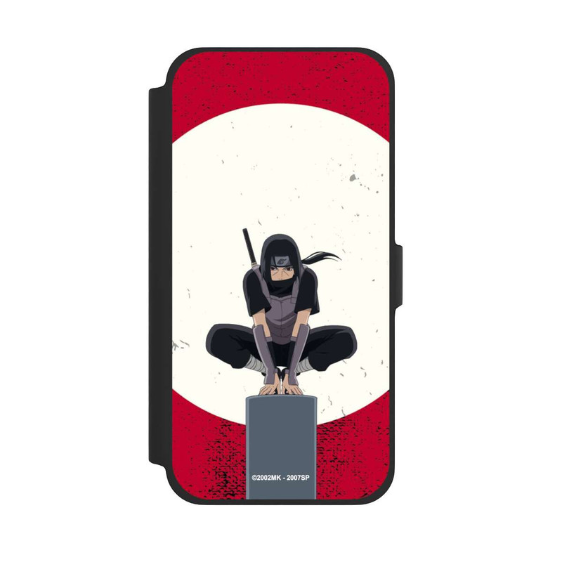 iPhone 13 Pro Max NIVOflip Itachi Uchiha Symbol Roter Hintergrund
