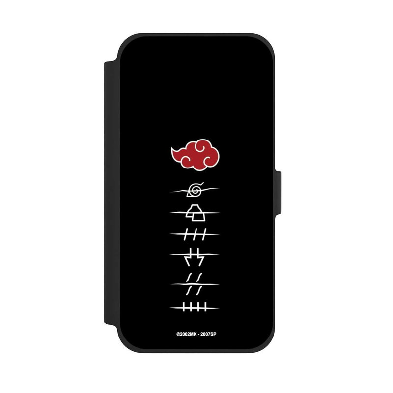 iPhone 13 Pro Max NIVOflip Akatsuki Member Symbols Black