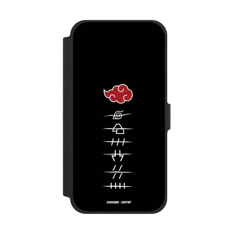 iPhone 13 Pro Max NIVOflip Akatsuki Mitgliedssymbole Schwarz