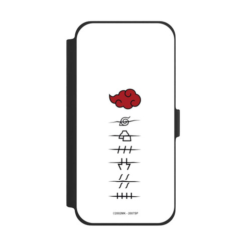 Apple iPhone 13 Pro Max NIVOflip Akatsuki Mitgliedersymbole Weiß