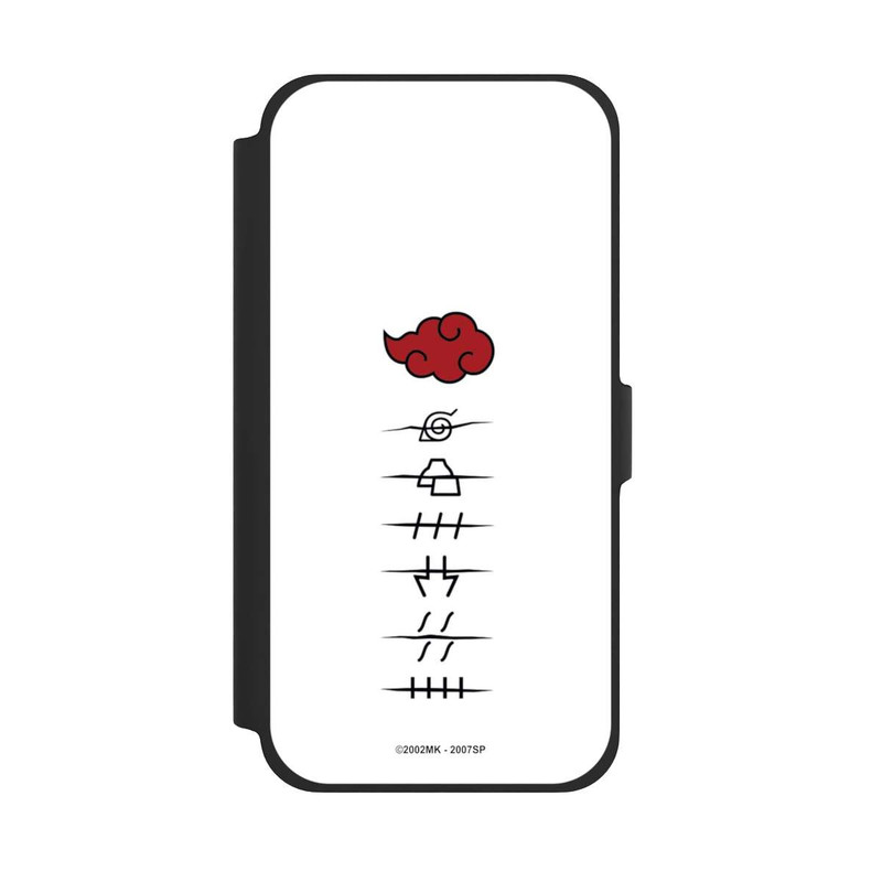 iPhone 13 Pro Max NIVOflip Akatsuki Mitgliedersymbole Weiß