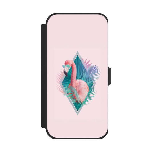 Apple iPhone 13 Pro Max NIVOflip Tropical Leaves Flamingo