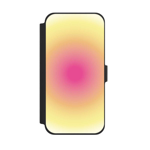 Apple iPhone 13 Pro Max NIVOflip Aura yellow pink circle
