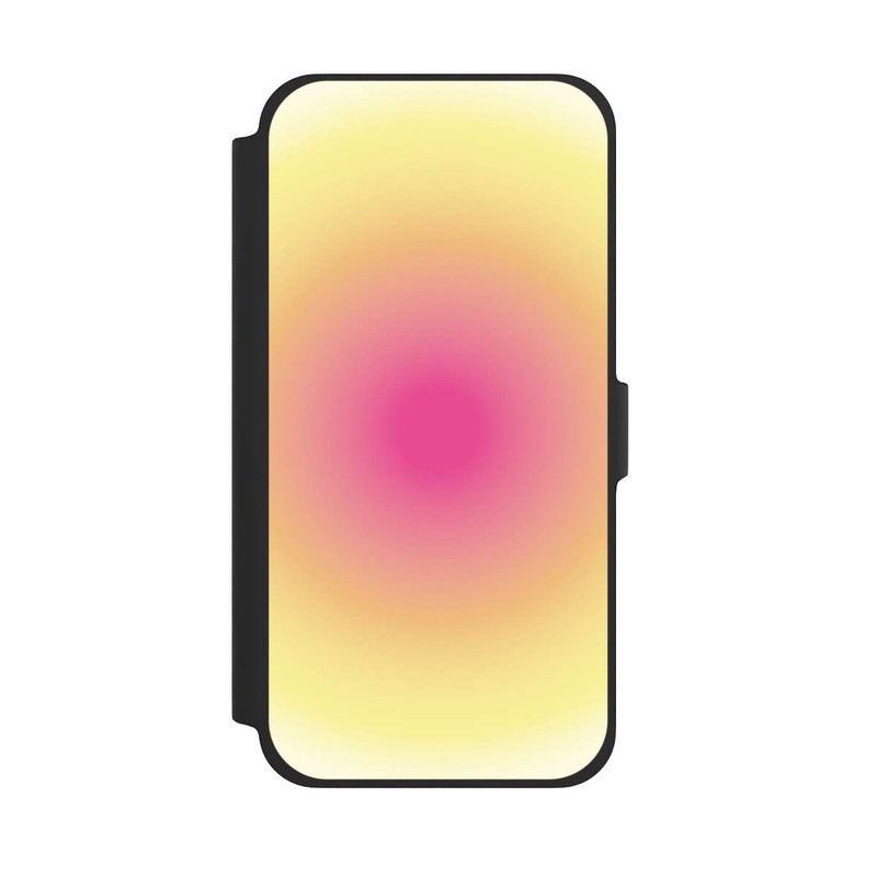 iPhone 13 Pro Max NIVOflip Aura yellow pink circle