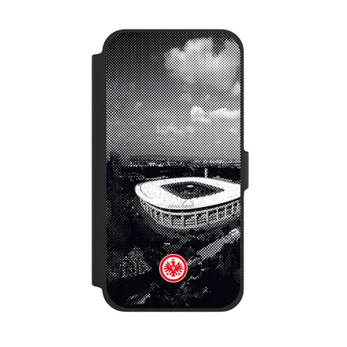 Apple iPhone 13 Pro Max NIVOflip SGE Stadion Schwarz Weiß