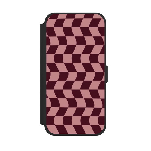 Apple iPhone 13 Pro Max NIVOflip Schachbrett Rot-Rosa