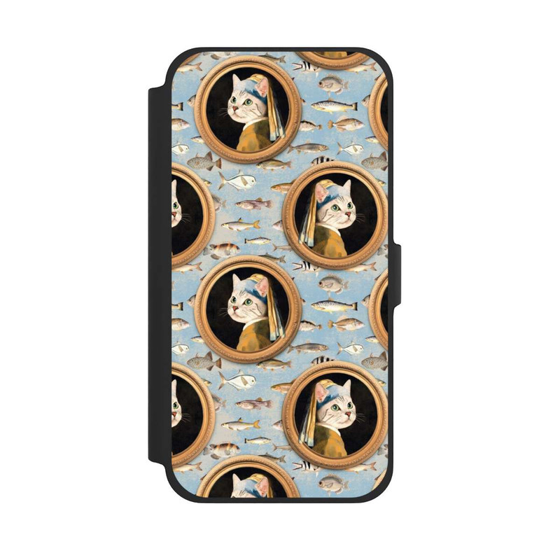 iPhone 13 Pro Max NIVOflip Katzen Muster