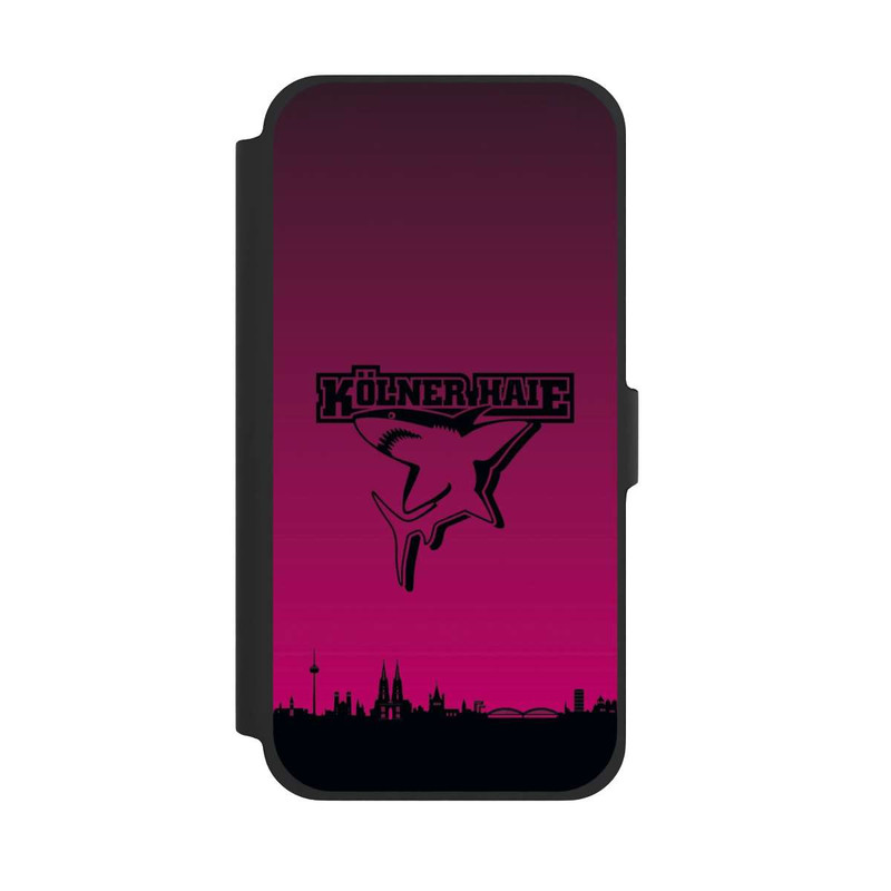 iPhone 13 Pro Max NIVOflip Kölner Haie Skyline Pink