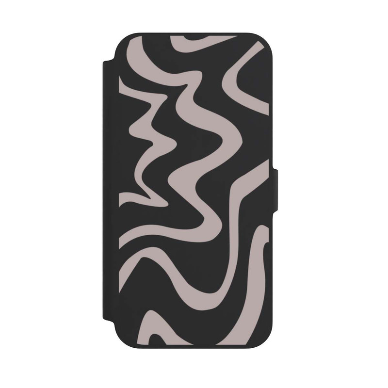 iPhone 13 Pro Max NIVOflip Linien Wellig Transparent