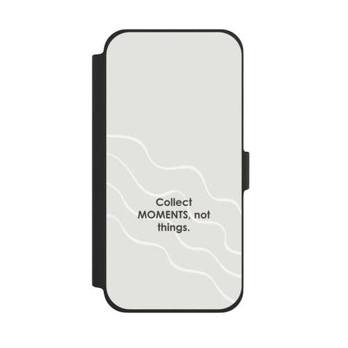 Apple iPhone 13 Pro Max NIVOflip Collect Moments Not Things Grey