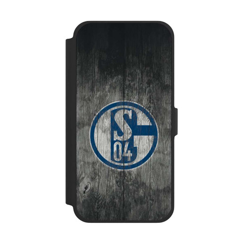 Apple iPhone 13 Pro Max NIVOflip Schalke 04 Holz Look