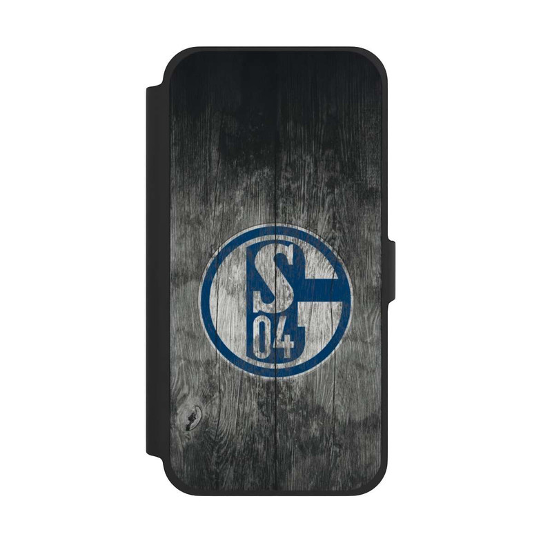 iPhone 13 Pro Max NIVOflip Schalke 04 Holz Look