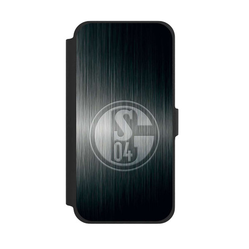 Apple iPhone 13 Pro Max NIVOflip Schalke 04 Metall Look