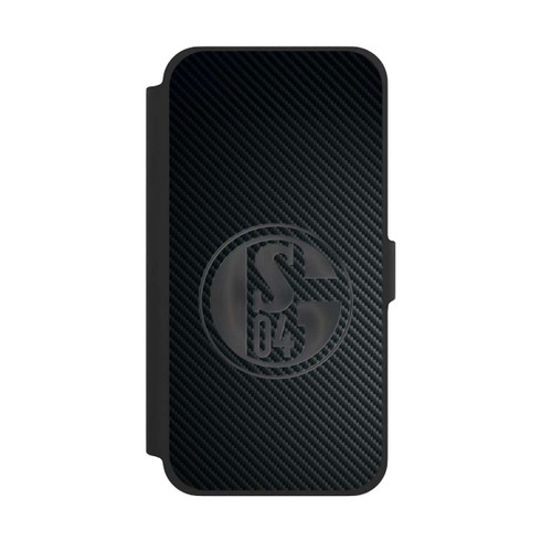 Apple iPhone 13 Pro Max NIVOflip Schalke 04 Carbon Look