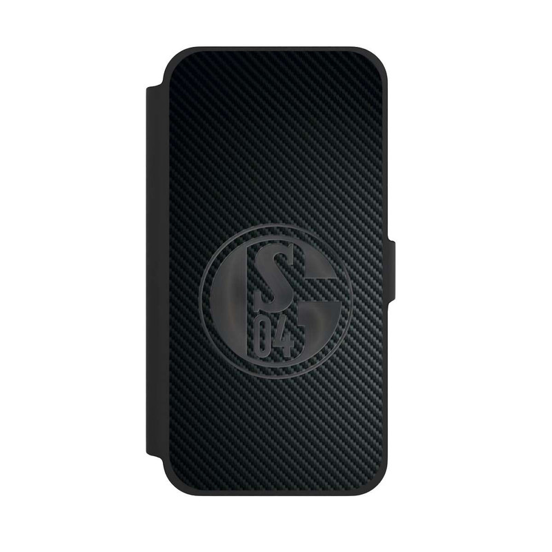 iPhone 13 Pro Max NIVOflip Schalke 04 Carbon Look