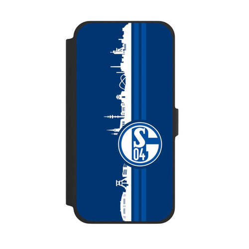 Apple iPhone 13 Pro Max NIVOflip Schalke 04 Skyline Blau