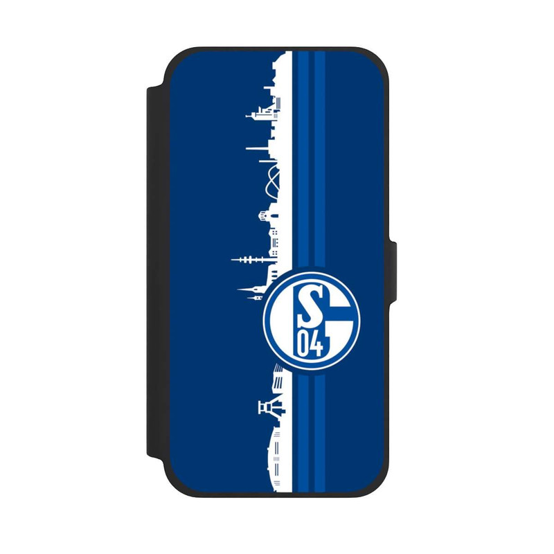 iPhone 13 Pro Max NIVOflip Schalke 04 Skyline Blau