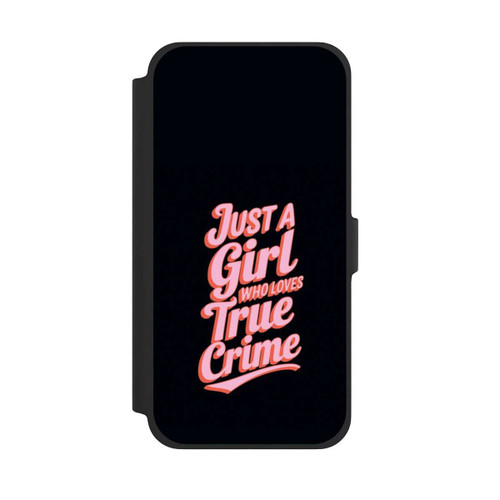 Apple iPhone 13 Pro Max NIVOflip Just a Girl Who Loves True Crime
