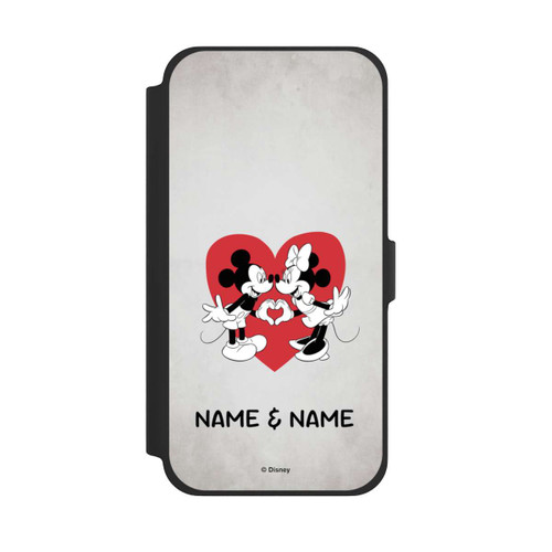Apple iPhone 13 Pro Max NIVOflip Minnie und Micky Personalisierbar
