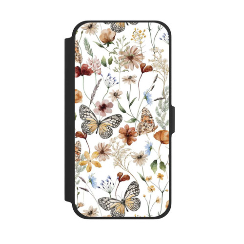 Apple iPhone 13 Pro Max NIVOflip Wildflowers and Butterflies Pattern