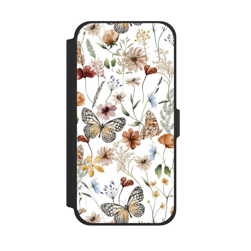 iPhone 13 Pro Max NIVOflip Wildflowers and Butterflies Pattern