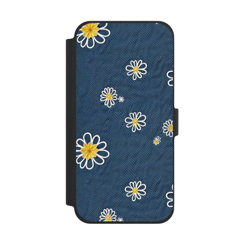 Apple iPhone 13 Pro Max NIVOflip Jeans Flowers Pattern with AI