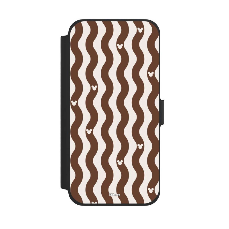 iPhone 13 Pro Max NIVOflip Mickey Mouse Brown Pattern Waves