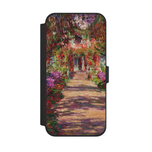 Apple iPhone 13 Pro Max NIVOflip Eine Allee in Monets Garten in Giverny by Claude Monet