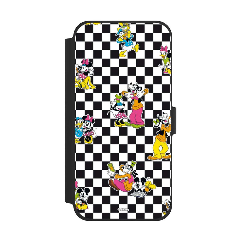 iPhone 13 Pro Max NIVOflip Donald and Friends Pattern Black and White