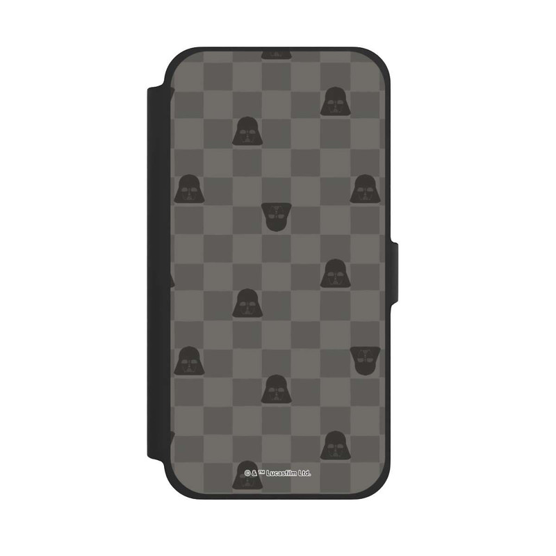iPhone 13 Pro Max NIVOflip Darth Vader Schachbrettmuster Schwarz