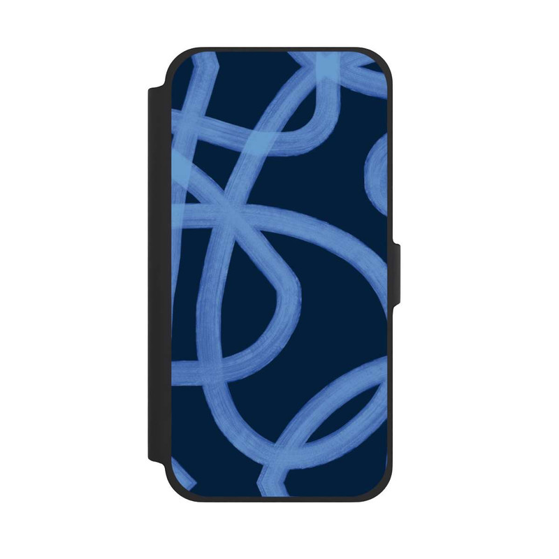 iPhone 13 Pro Max NIVOflip Laced Up Tones of Blue