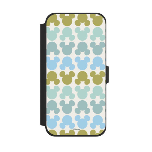 Apple iPhone 13 Pro Max NIVOflip Disney Mickey Icon Pattern Green and Blue