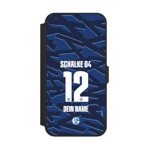 Apple iPhone 13 Pro Max NIVOflip Schalke 04 Trikot Personalisierbar 25-26