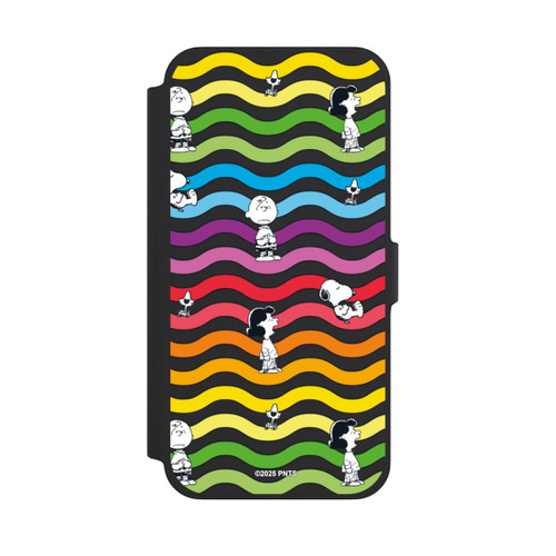 Apple iPhone 13 Pro Max NIVOflip Snoopy Pattern Rainbow Transparent
