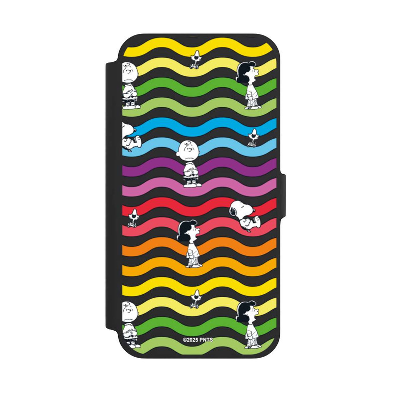 iPhone 13 Pro Max NIVOflip Snoopy Pattern Rainbow Transparent