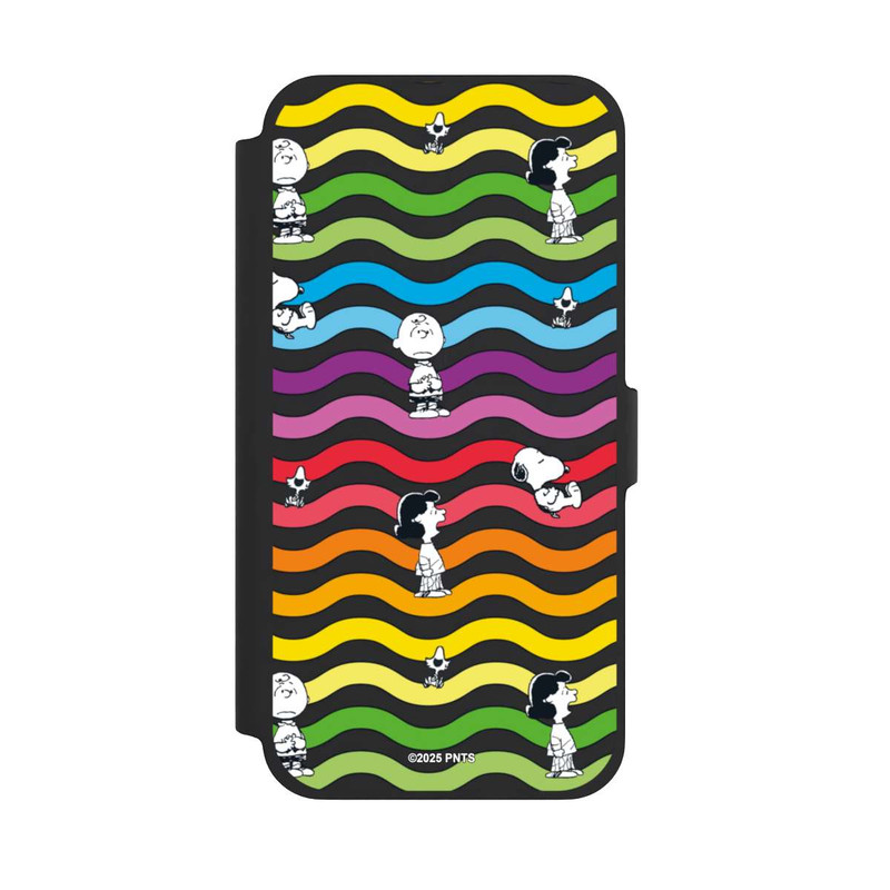 iPhone 13 Pro Max NIVOflip Snoopy Pattern Rainbow Transparent