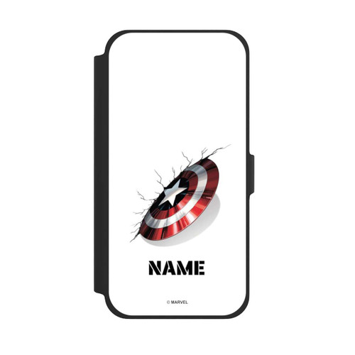Apple iPhone 13 Pro Max NIVOflip Captain America Shield Personalisierbar