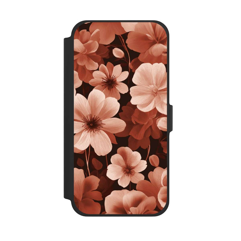 iPhone 13 Pro Max NIVOflip Rote Negativblumen mit KI