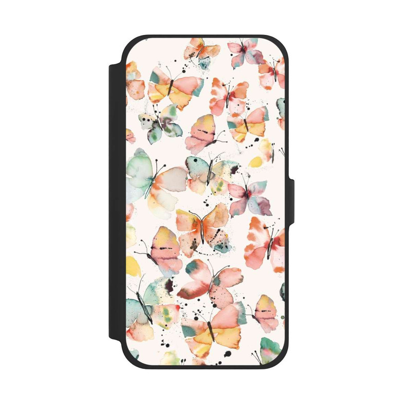 iPhone 13 Pro Max NIVOflip Sanfte Schmetterlinge Muster