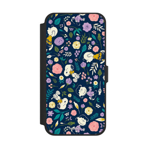 Apple iPhone 13 Pro Max NIVOflip Peanuts Dark Flower Pattern