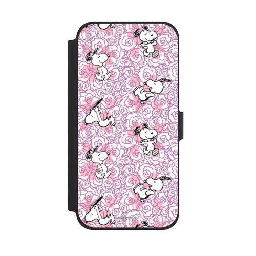 Apple iPhone 13 Pro Max NIVOflip Peanuts Pink Roses Pattern