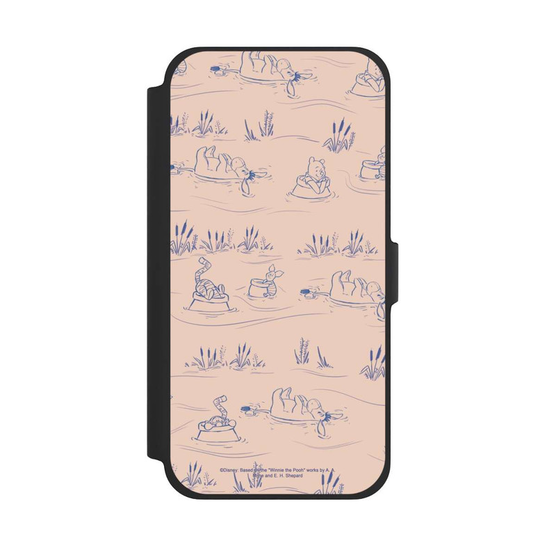 iPhone 13 Pro Max NIVOflip Winnie Puuh Keramik Muster Brücke Pink