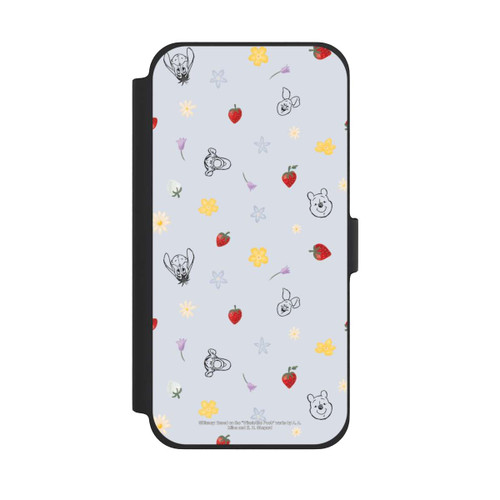 Apple iPhone 13 Pro Max NIVOflip Winnie the Pooh and Friends Strawberry Pattern Blue
